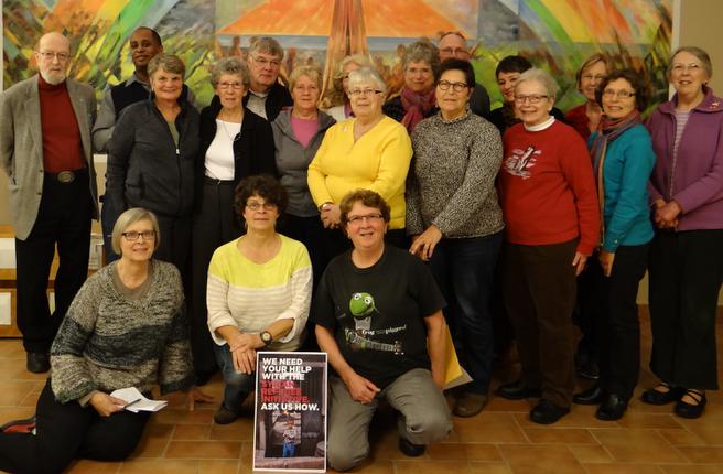 The Cole Harbour Cares group from the Cole Harbour Woodside United Church have joined the effort to give people safe refuge in Dartmouth. (Contributed)